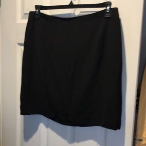 Black mini skirt-19” in length